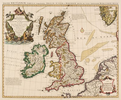 Lot 81 - British Isles. De Lisle (G.), Les Isles Britanniques ou sont le Royaumes D'Angleterre..., circa 1740