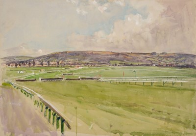 Lot 49 - Edwards (Lionel, 1878 - 1966). Cheltenham Racecourse, Uphill to the Finish