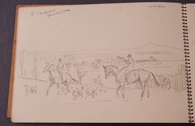 Lot 42 - Edwards (Lionel, 1878 - 1966). Three Sketch Books