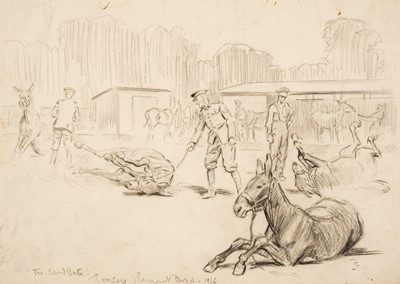 Lot 55 - Edwards (Lionel, 1878 - 1966). A collection of thirty two drawings and sketches, 1912-1946