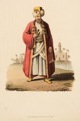 Lot 18 - Dalvimart (Octavien). The Military Costume of Turkey, 1st edition, London: Thomas McLean, 1818