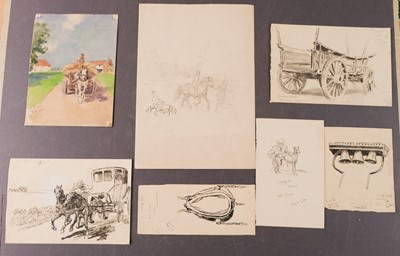 Lot 54 - Edwards (Lionel, 1878 - 1966). A collection of eighteen drawings