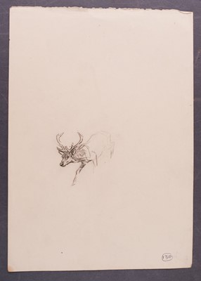 Lot 48 - Edwards (Lionel, 1878 - 1966). Stubble Field with partridges, pencil