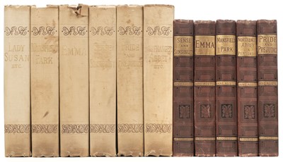 Lot 362 - Austen (Jane). The Novels, Steventon edition, 6 novels, London: Richard Bentley & Son, 1882