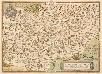 Lot 170 - France & Belgium. Ortelius (Abraham), Burgundiae Comitatus..., &  Namurcum..., 1579 or later