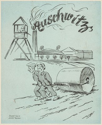 Lot 391 - Osynka (Paladij, pseudonym). Album of a Political Prisoner [of Auschwitz], Munich