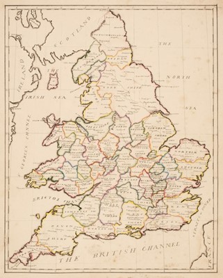 Lot 186 - Manuscript Maps. Gibbons (Martha), England & Wales [and] Asia, 1813