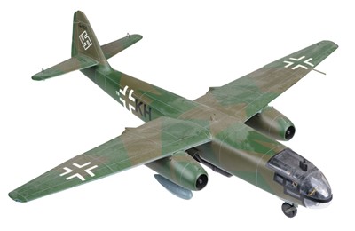 Lot 127 - Luftwaffe. Arado AR 234 twin jet bomber, hand built model aircraft