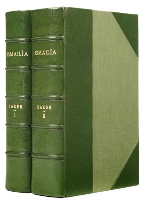 Lot 4 - Baker (Samuel W.) Ismailia, 2 volumes, 1st edition, 1874
