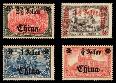 Lot 286 - German Colonies. Collection including China, Kiautschou, Morocco, Levant ..., and others