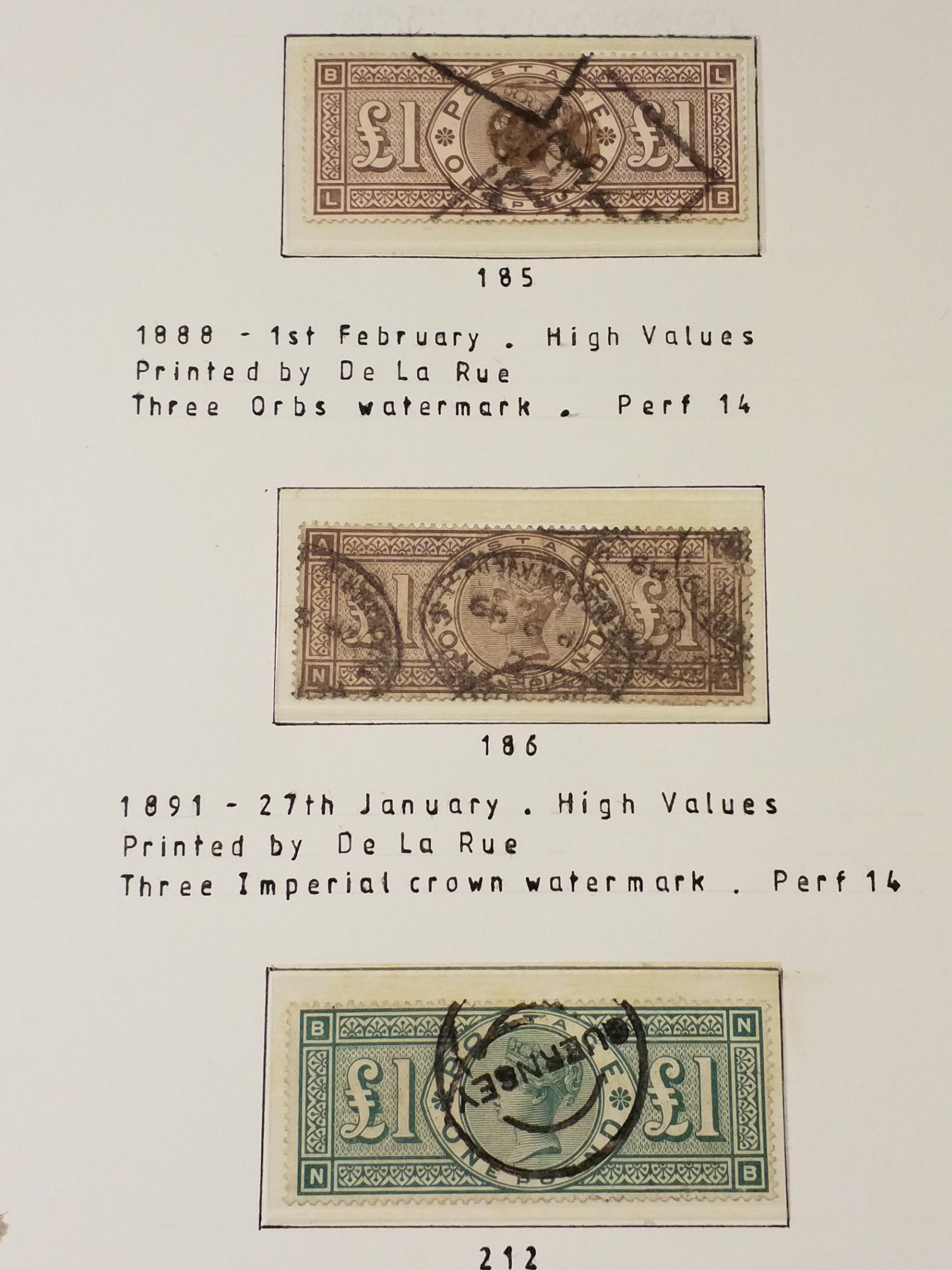 Lot 296 - Great Britain. Collection in an album, Queen
