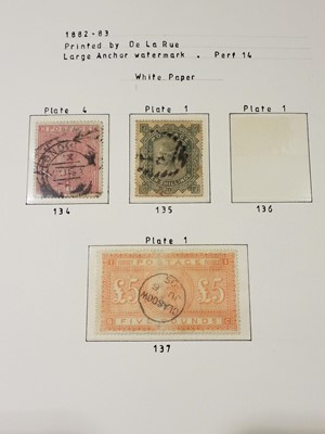 Lot 296 - Great Britain. Collection in an album, Queen Victoria