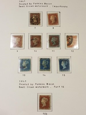 Lot 296 - Great Britain. Collection in an album, Queen Victoria