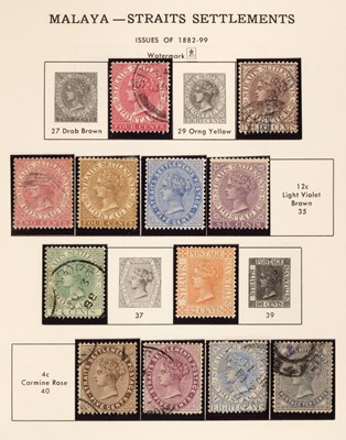 Lot 282 - British Asia. Collection album including Aden, Bahrain, Brunei..., and others