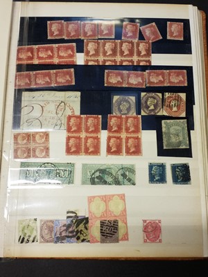 Lot 298 - Great Britain. Collection in stockbook and loose, mostly Queen Victoria