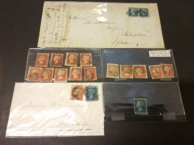 Lot 298 - Great Britain. Collection in stockbook and loose, mostly Queen Victoria