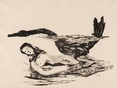 Lot 415 - Nolan (Sidney Robert, 1917-1992). Leda and the Swan, 1961