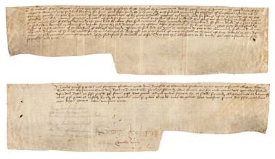 Lot 207 - Boleyn (George, Viscount Rochford, c. 1504-1536). Document Signed, 1532