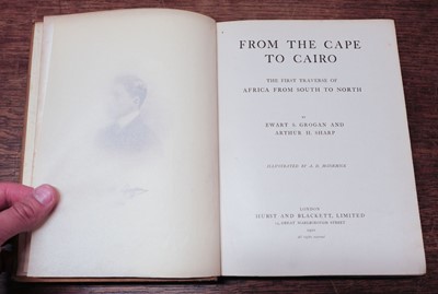 Lot 33 - Grogan (Ewart S. and Arthur H. Sharp). From the Cape to Cairo, 1900