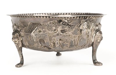Lot 74 - Bowl. A Victorian silver bowl by M Friedlander & Co, Chester 1895