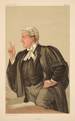 Lot 250 - Vanity Fair. A collection of 39 caricatures of lawyers, late 19th & early 20th century