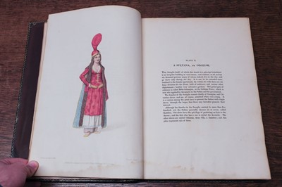 Lot 17 - Dalvimart (Octavien). The Costume of Turkey, 2nd edition, 1804