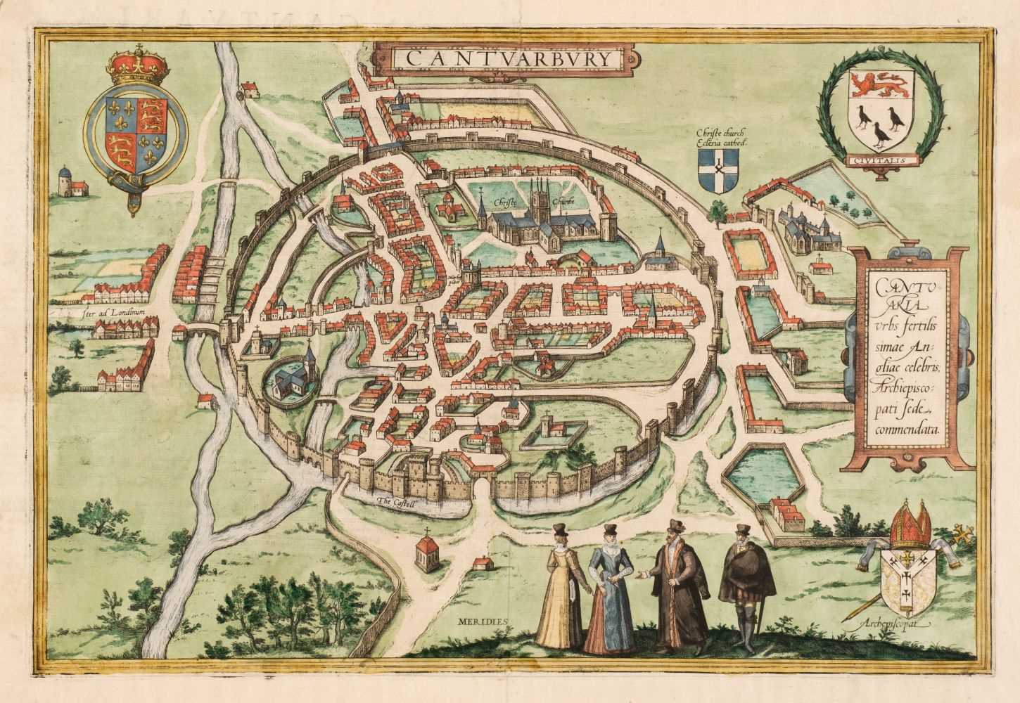 Lot 157 - Canterbury. Braun (Georg & Hogenberg Franz),