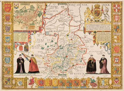 Lot 156 - Cambridgeshire. Speed (John), Cambridgshire described..., 1676