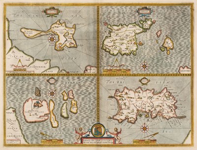 Lot 148 - British Islands. Speed (John), Holy Iland, Farne, Garnsey [and] Jarsey, circa 1627