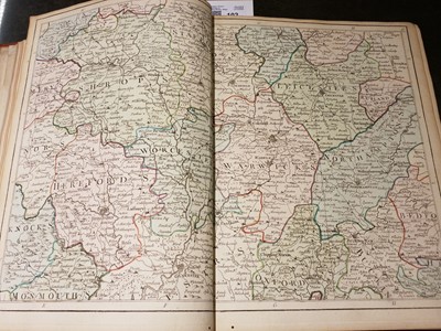 Lot 102 - Desnos (Louis Charles). Nouvel Atlas D'Angleterre. Divisé en ses 52 Comtea..., 1767