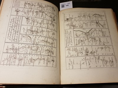 Lot 102 - Desnos (Louis Charles). Nouvel Atlas D'Angleterre. Divisé en ses 52 Comtea..., 1767