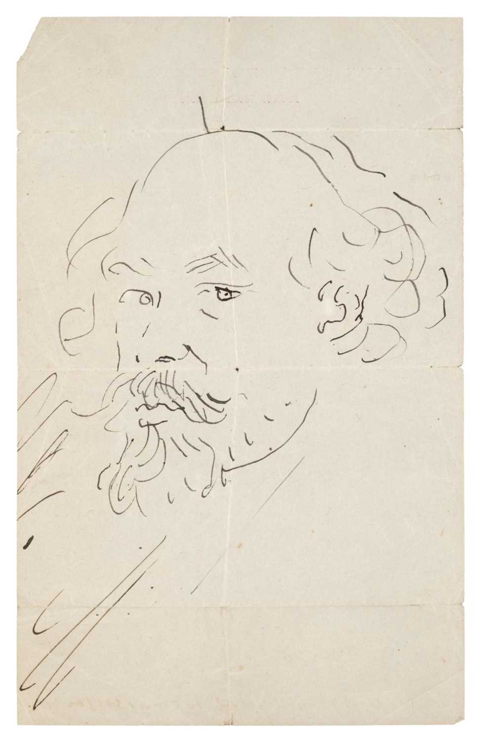 Lot 389 - John (Augustus, 1878-1961). Self Portrait, circa 1950s