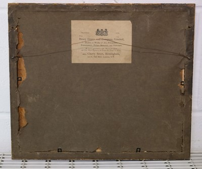 Lot 224 - English School. Wooded Landscape with Sunset, circa 1850s