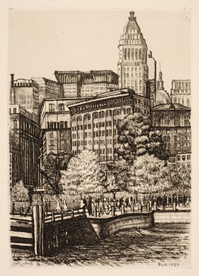 Lot 310 - Pach (Walter, 1883-1958). New York, 1927