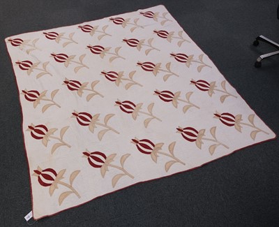 Lot 173 - Quilt. An American marriage quilt, early 20th century