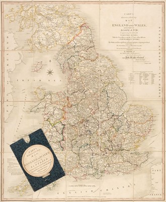 Lot 164 - England & Wales. Cary (John), Cary's Reduction of his Large Map of England and Wales..., 1837
