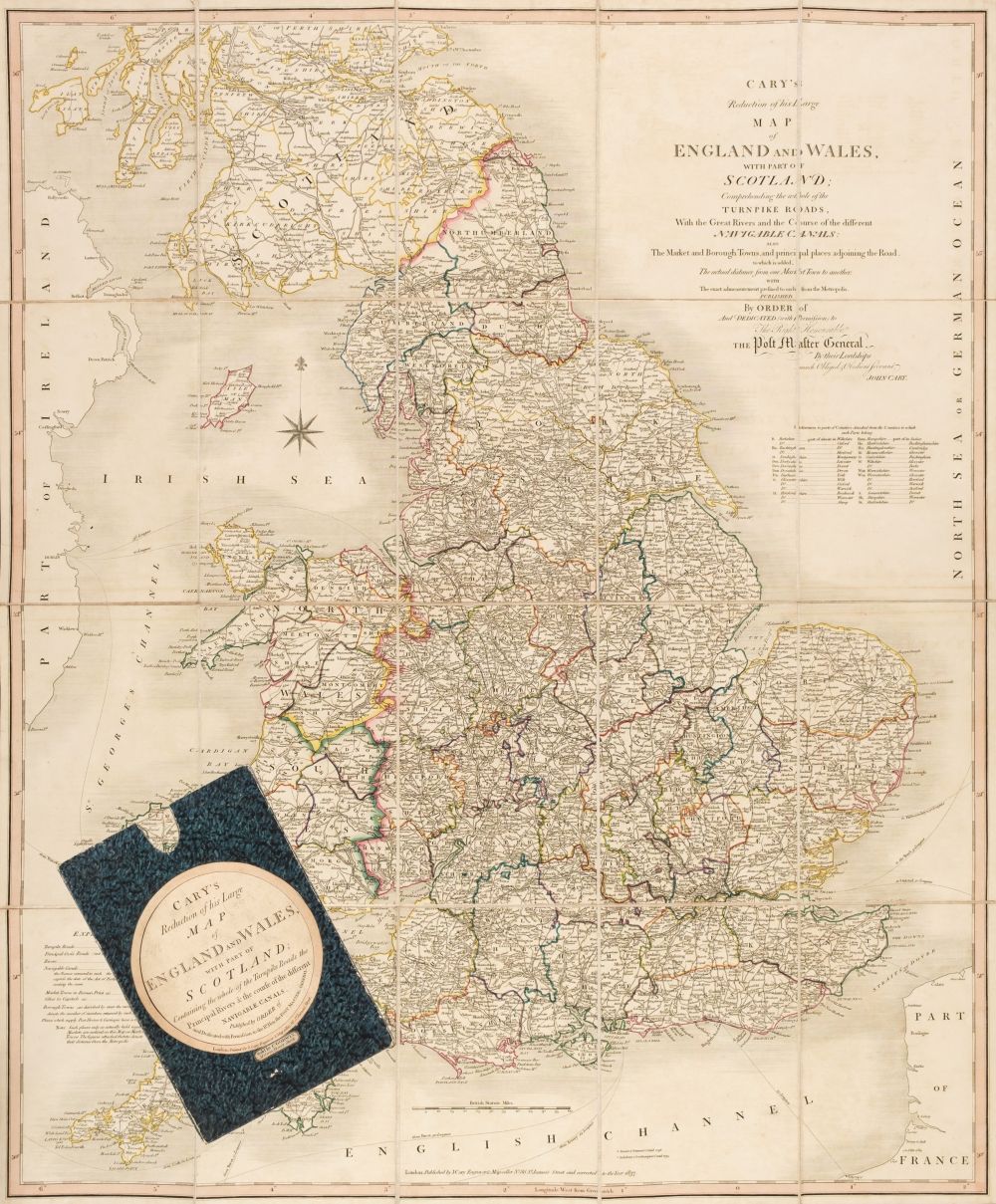 Lot 164 - England & Wales. Cary (John), Cary's