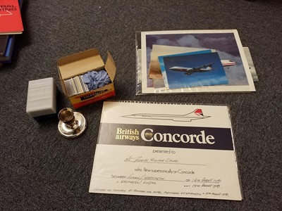 Lot 22 - Concorde. An archive relating to Douglas William Shore, Engineering Project Manager