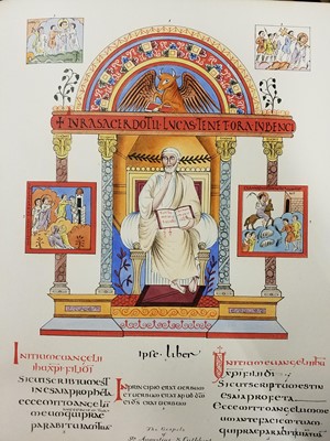 Lot 480 - Illuminated Manuscript Reference. A large collection of illuminated manuscript reference