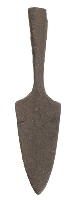 Lot 146 - Viking. A Viking arrowhead, iron socketed form circa 800 - 900 AD found in Vejle, Demmark