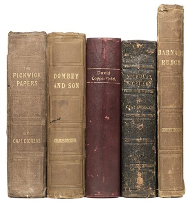 Lot 351 - Dickens (Charles). The Posthumous Papers of The Pickwick Club, 1st edition in book form, 1838