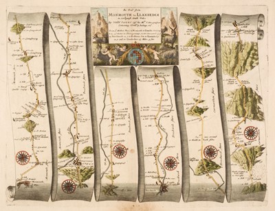 Lot 188 - Monmouth & South Wales. A collection of 44 Maps, 17th - 19th century