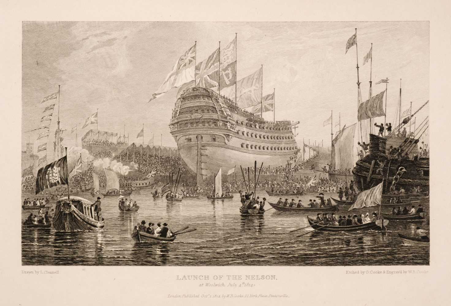 Lot 100 - Cooke (William Bernard & George). Views on the Thames, London: W.B. Cook, 1822