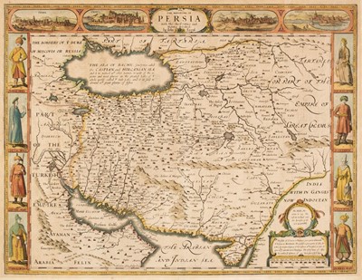 Lot 199 - Persia. Speed (John), The Kingdome of Persia..., 1676