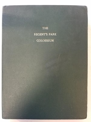 Lot 108 - Hyde (Ralph). The Regent's Park Colosseum..., Ackermann, 1982