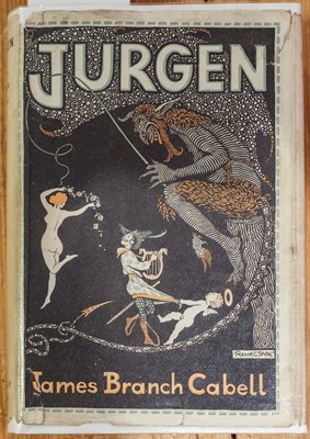 Lot 396 - Cabell (James Branch). Jurgen, a comedy of justice, London: The Bodley Head, 1923