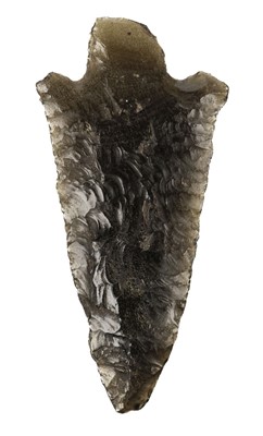 Lot 135 - Mexico. A Neolithic Obsidian spear head, Mexico