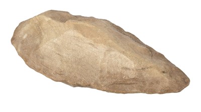 Lot 142 - Sahara. A Palaeolithic stone handaxe from the Sub Sahara desert, 200,000 to 60,000 years old