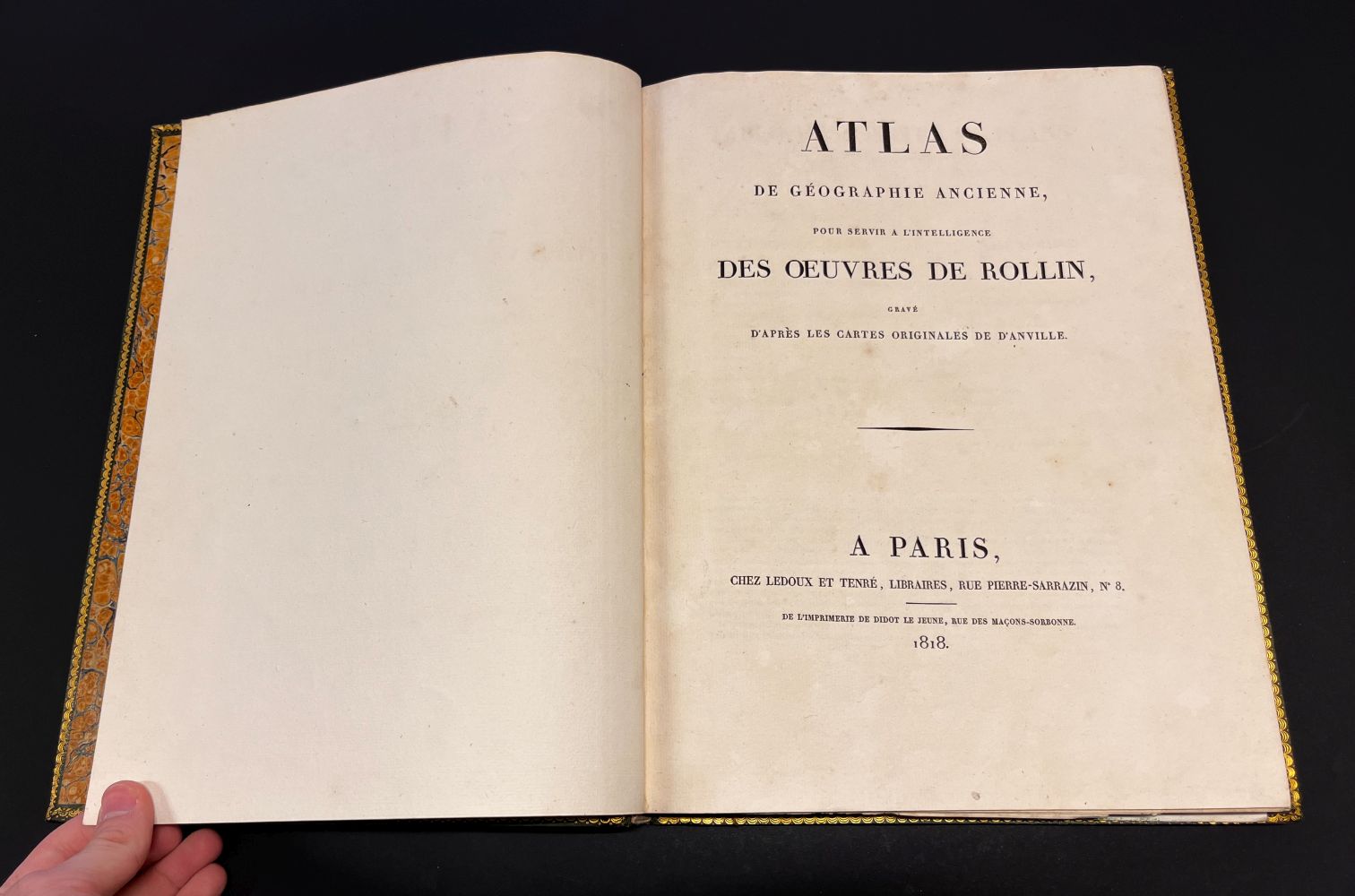 Lot 7 - D'Anville (Jean B. B.). Atlas De Geographie