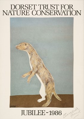 Lot 429 - Frink (Elisabeth, 1930-1993). Dorset Trust for Nature Conservation, 1986, signed poster